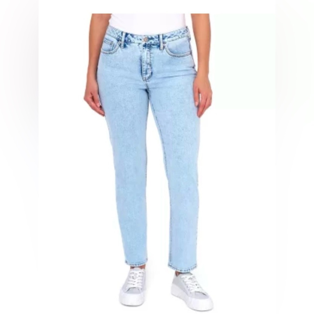 NWTS Seven7 Ladies Vintage-Inspired Flattering High Rise Slim Straight Jean